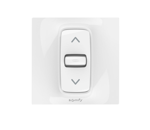 Inis 80x80  - comutator ingropat simplu - 1800513 - 1 - Somfy